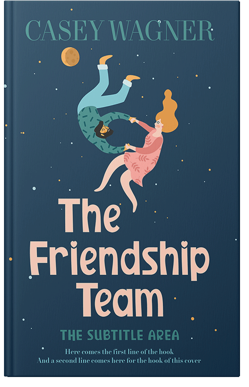 Front view of Premade Romance Book Cover - Cello