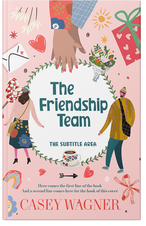 Front view of Premade Romance Book Cover - Vanilla Ice