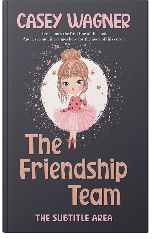 Front view of Premade Chick Lit Book Cover - Ship Gray