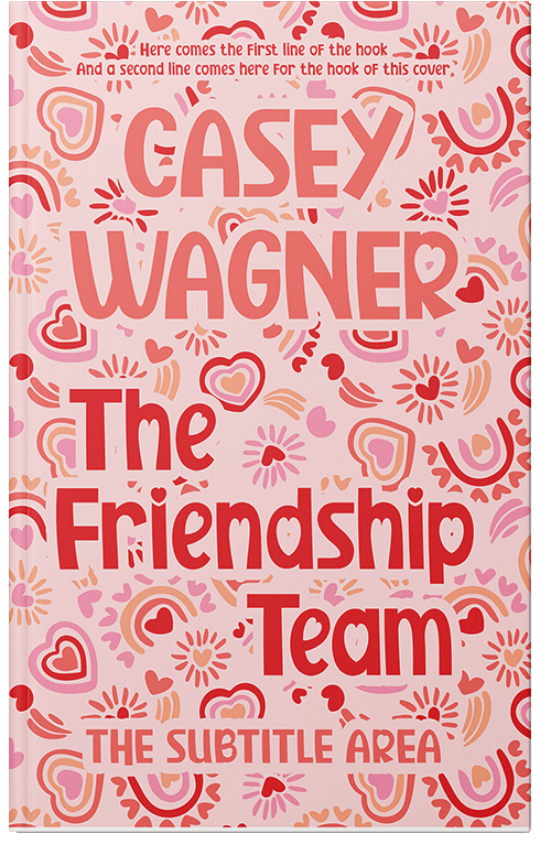 Front view of Premade Romance Book Cover - Azalea