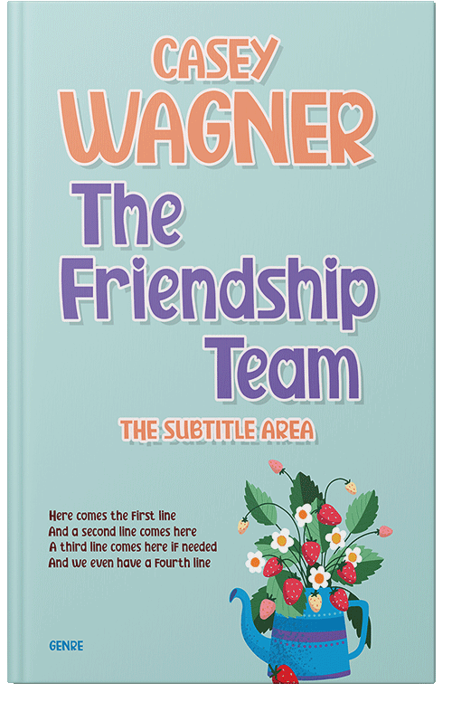 Front view of Premade Chick Lit Book Cover - Nebula