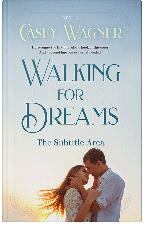 Front view of Premade Romance Book Cover - Nebula