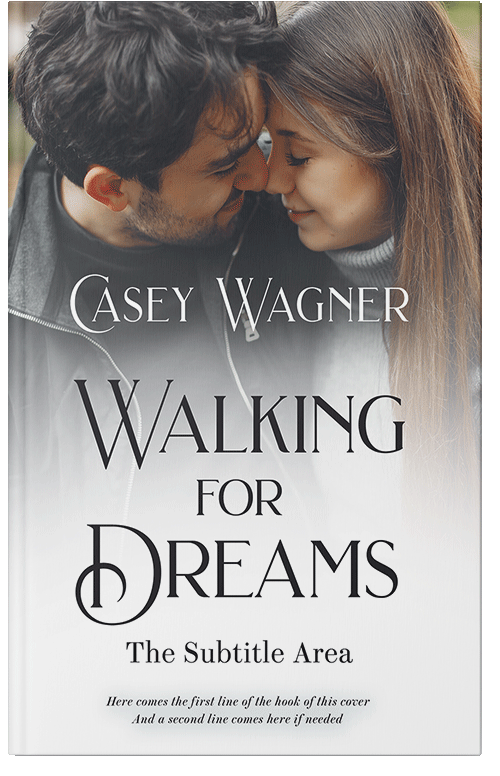 Front view of Premade Romance Book Cover - Masala