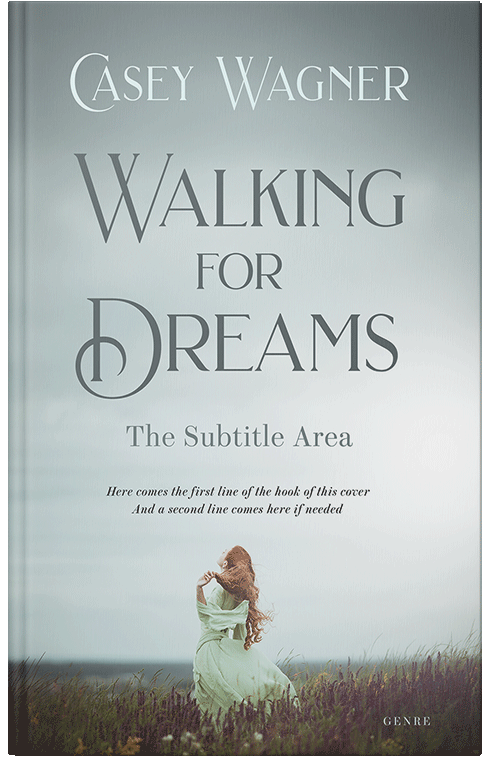 Front view of Premade Romance Book Cover - Nebula