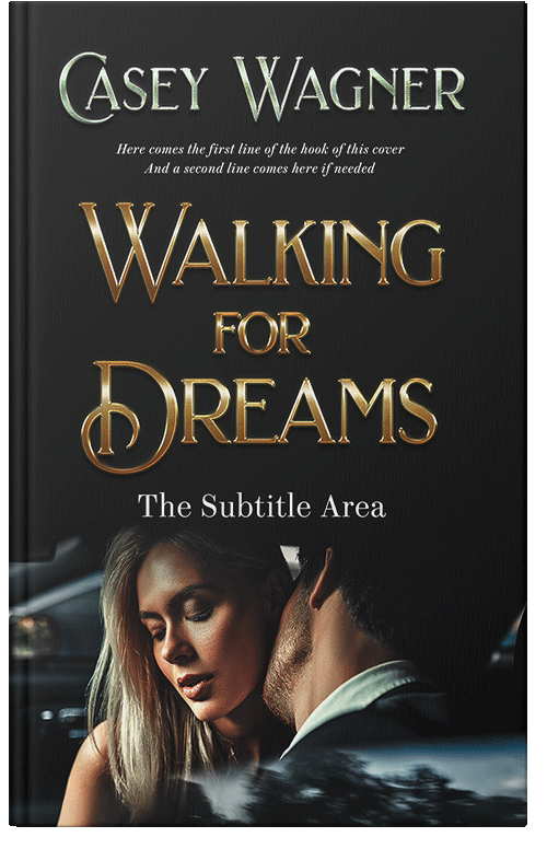 Front view of Premade Mystery & Thriller & Suspense Book Cover - Cod Gray