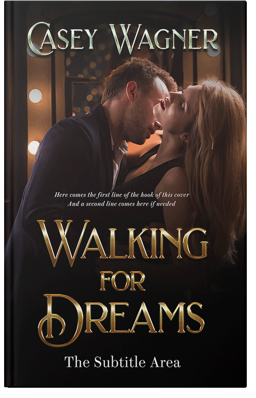 Front view of Premade Romance Book Cover - Night Rider