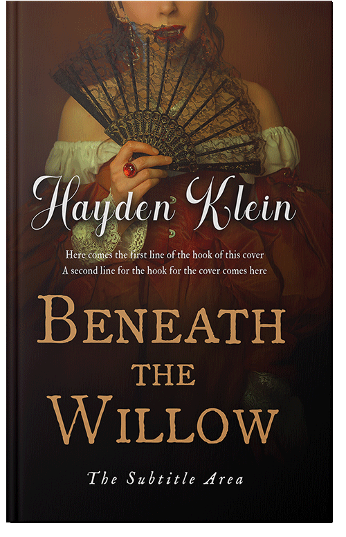 Front view of Graphite #16480 - Premade Romance Book Cover