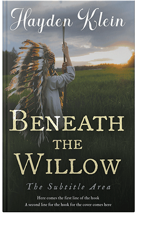 Premade Book Cover Log Cabin