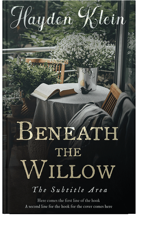 Front view of Premade Literary Fiction Book Cover - Eagle