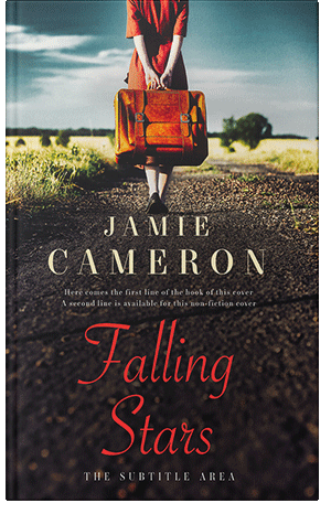 Pre Made Book Cover Tan