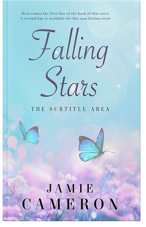 Front view of Premade Poetry Book Cover - Link Water