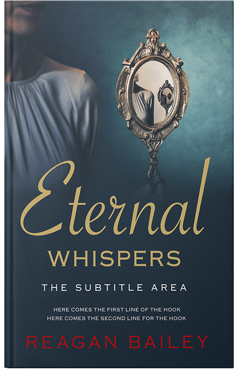 Front view of Premade Literary Fiction Book Cover - Pickled Bluewood