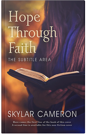 Pre Made Book Cover Bleached Cedar