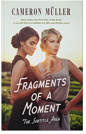 Premade Book Cover Moon Mist