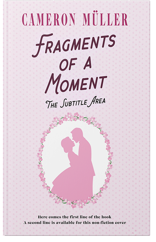 Front view of Premade Romance Book Cover - Prim