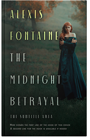 Premade Book Cover Log Cabin