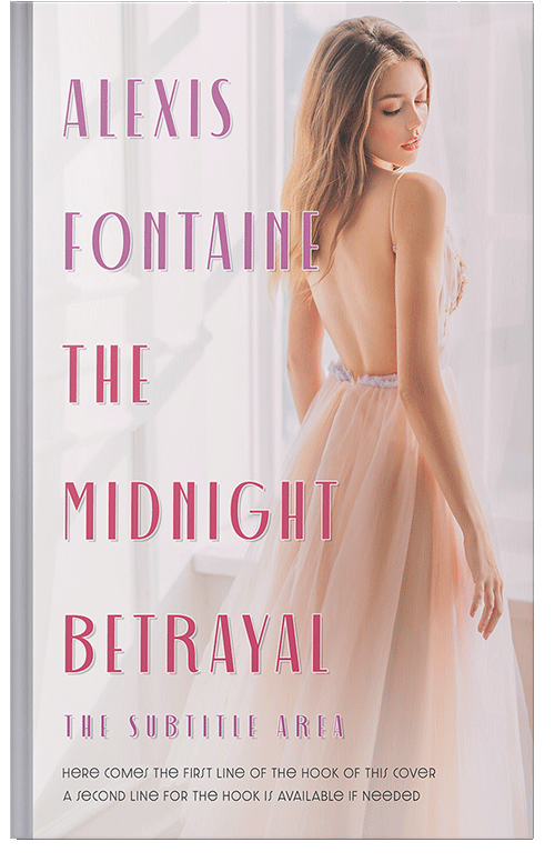 Front view of Premade Chick Lit Book Cover - Pearl Bush