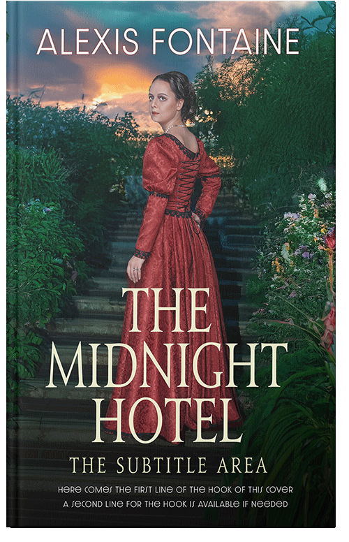 Front view of Premade Historical Book Cover - Heavy Metal