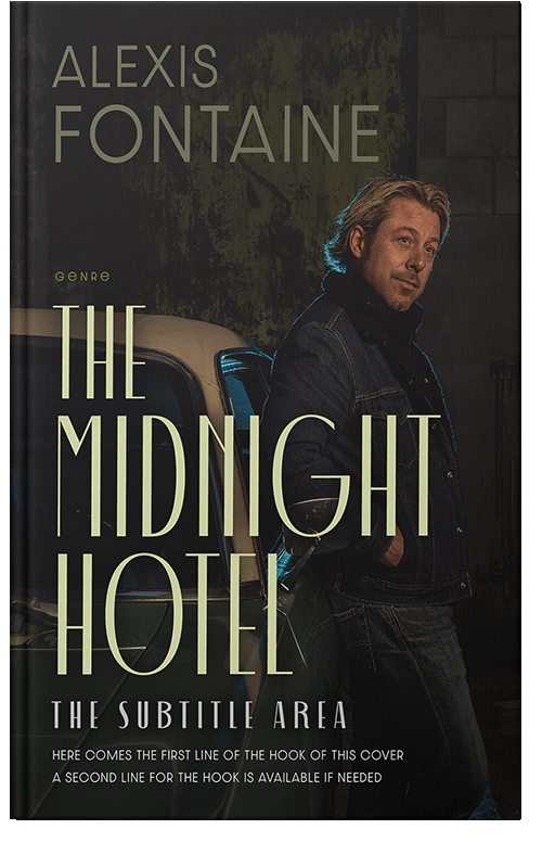 Front view of Premade Paranormal & Urban Book Cover - Rangoon Green