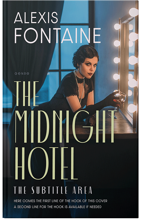 Front view of Premade Mystery & Thriller & Suspense Book Cover - Rodeo Dust