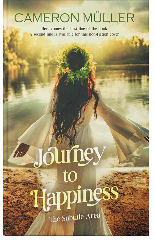 Front view of Premade Fantasy Book Cover - Driftwood