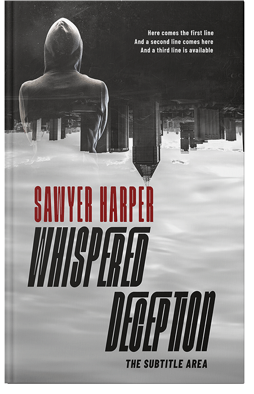 Front view of Premade Mystery & Thriller & Suspense Book Cover - Log Cabin