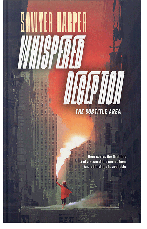 Front view of Premade Science Fiction Book Cover - Ship Gray