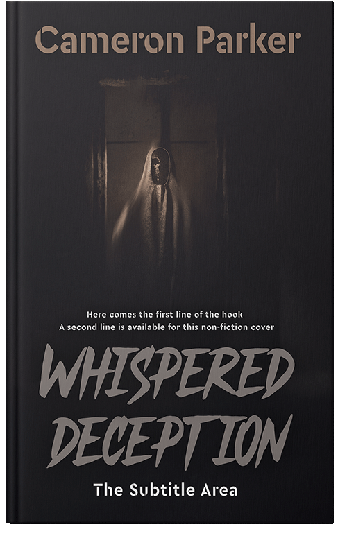 Front view of Premade Horror Book Cover - Cod Gray