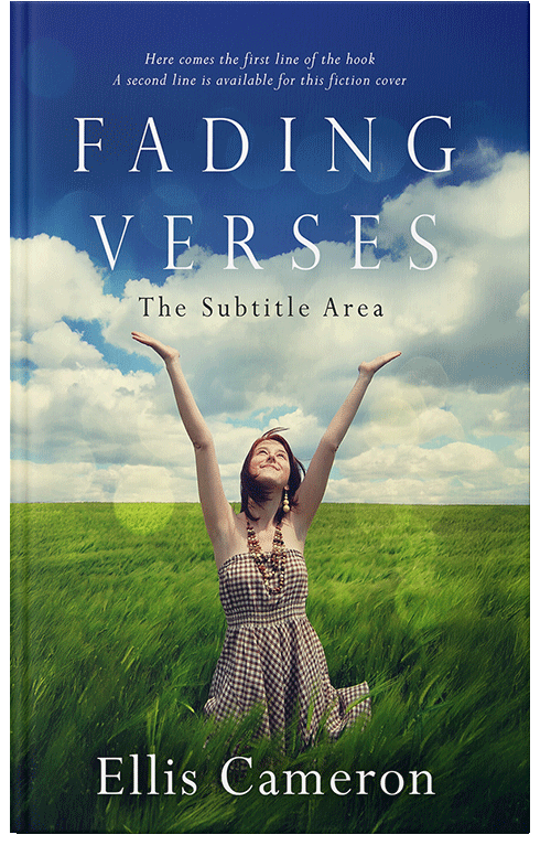 Front view of Premade Nature Book Cover - Tana