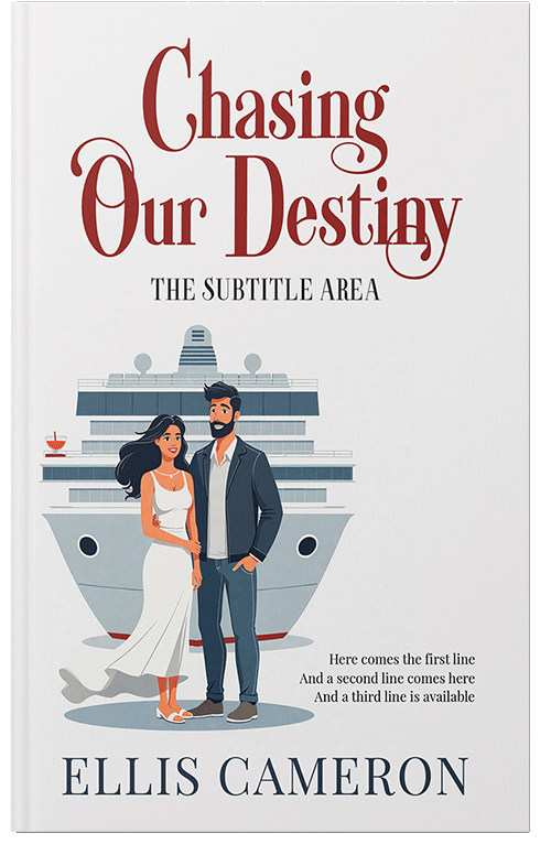 Front view of Premade Romance Book Cover - Gray Nurse