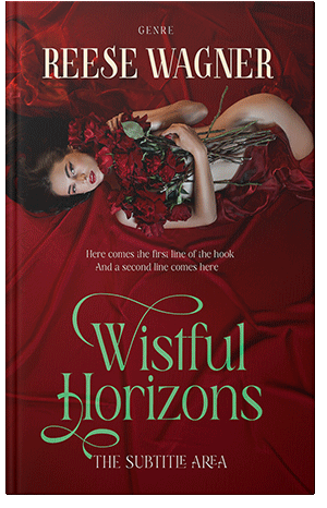 Premade Book Cover Mahogany