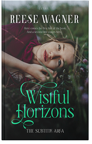 Pre Made Book Cover Log Cabin