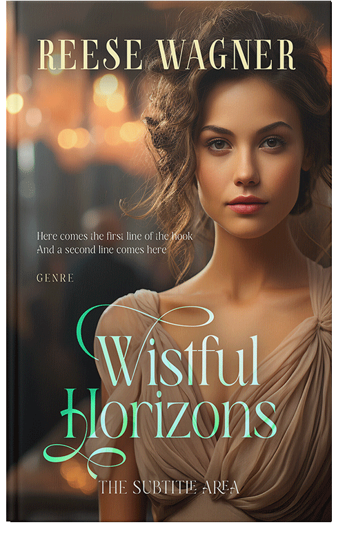 Front view of Premade Mystery & Thriller & Suspense Book Cover - Bistre