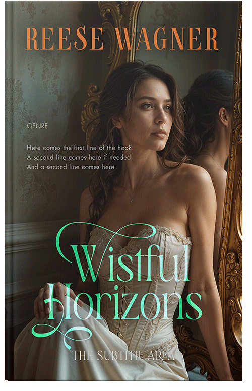 Front view of Premade Literary Fiction Book Cover - Birch