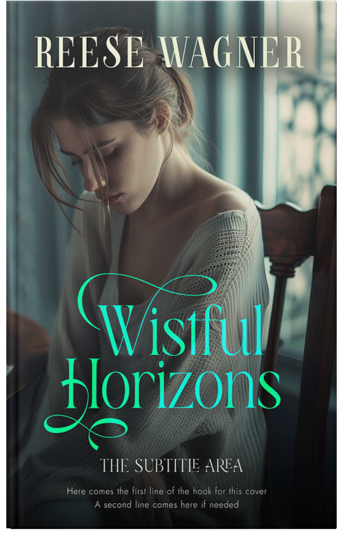 Front view of Premade Literary Fiction Book Cover - Outer Space