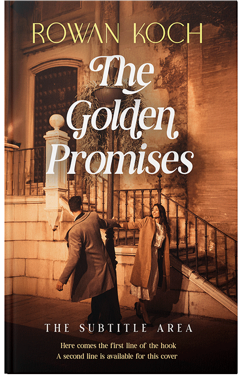 Front view of Clinker #16633 - Premade Romance Book Cover