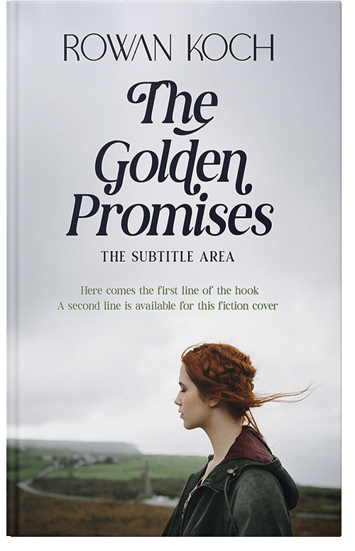 Front view of Premade Literary Fiction Book Cover - Iron