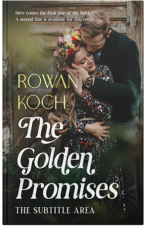 Premade Book Cover Log Cabin