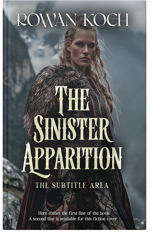 Front view of Premade Fantasy Book Cover - Outer Space