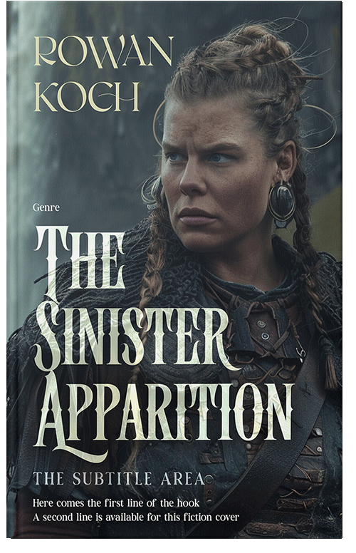 Front view of Premade Fantasy Book Cover - Outer Space