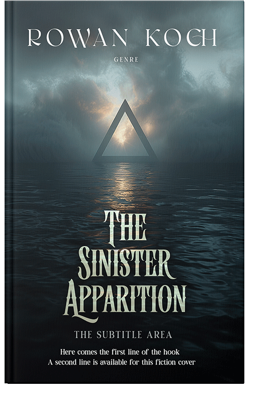 Front view of Premade Horror Book Cover - Mirage