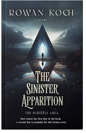 Pre Made Book Cover Mirage