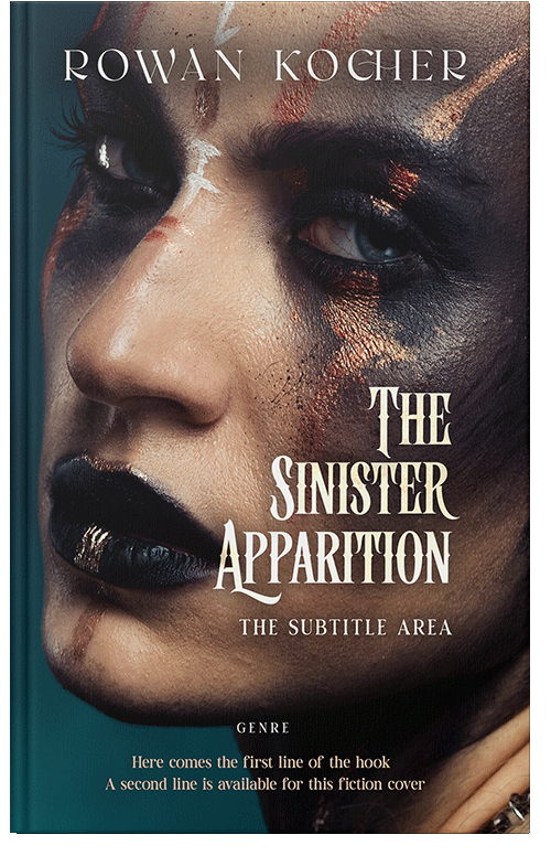 Front view of Premade Horror Book Cover - Baltic Sea