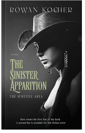 Pre Made Book Cover Cod Gray