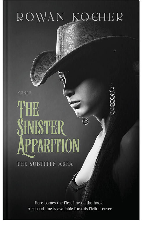 Front view of Premade Mystery & Thriller & Suspense Book Cover - Cod Gray