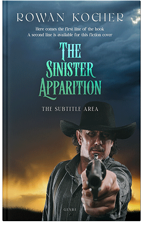 Pre Made Book Cover Ebony Clay