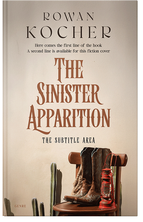 Front view of Premade Mystery & Thriller & Suspense Book Cover - Bone