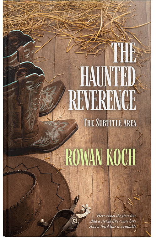 Front view of Premade Mystery & Thriller & Suspense Book Cover - Spicy Mix