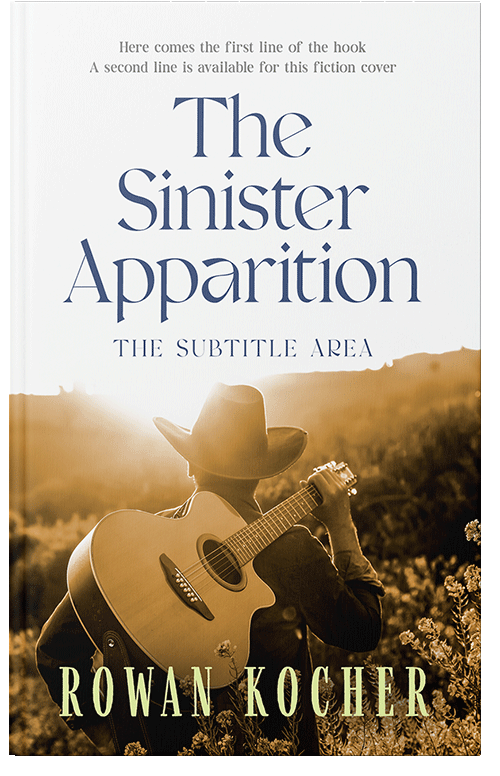 Front view of Premade Literary Fiction Book Cover - Tussock