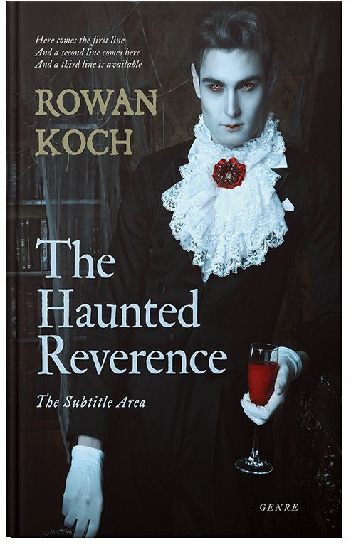 Front view of Premade Horror Book Cover - Ziggurat